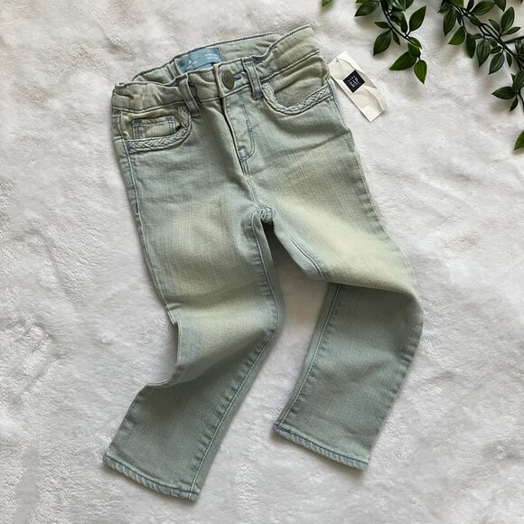 GAP Factory Girls 3T Light Wash Skinny Jeans | NWT Toddler Denim - Picture 14 of 14